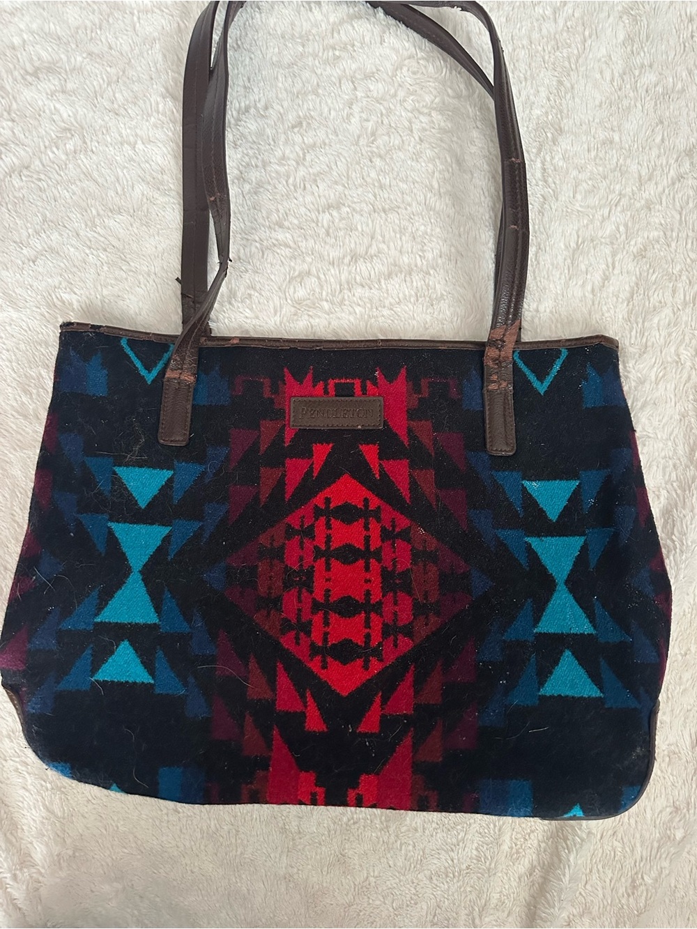 Pendleton wool Tote Bag.